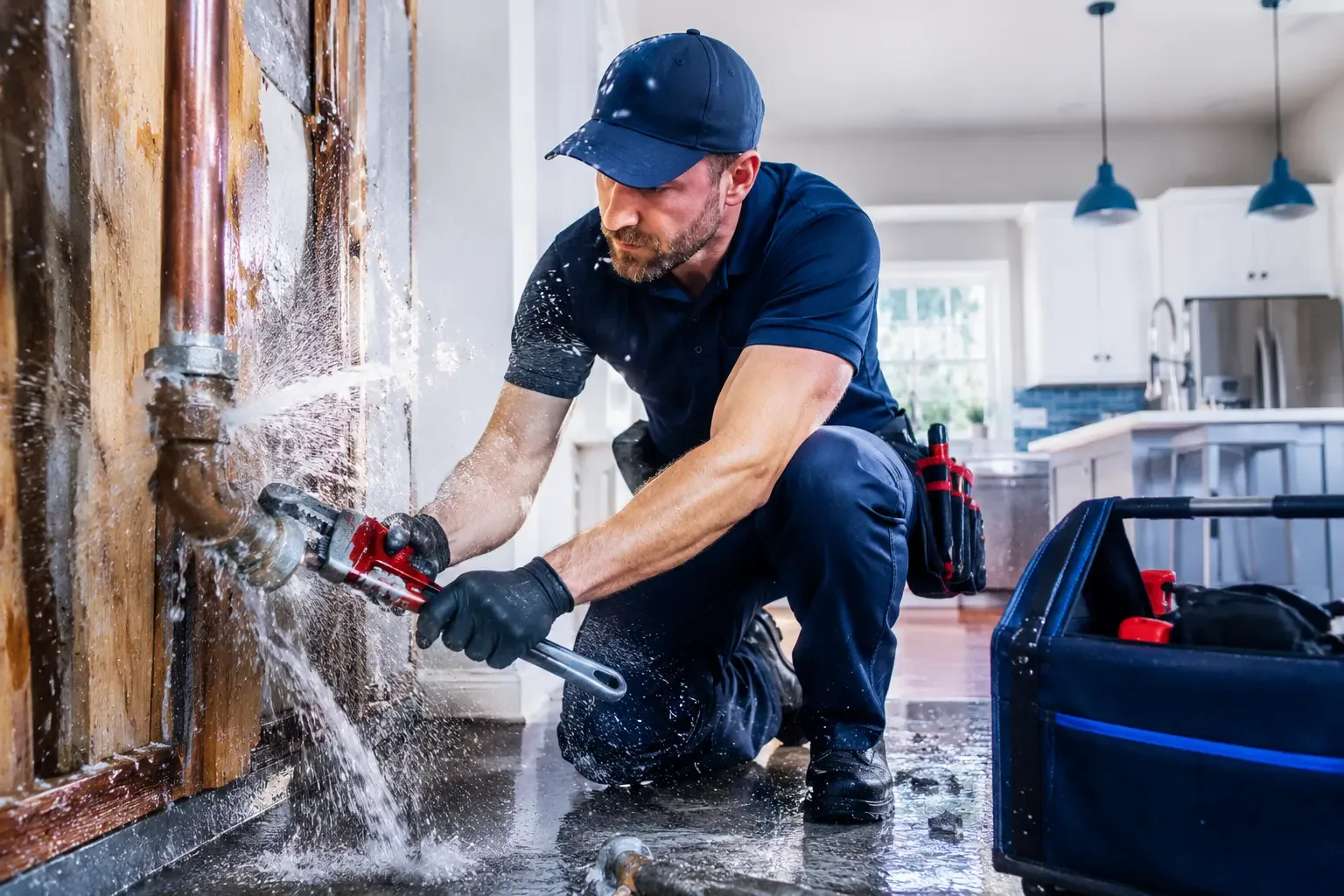Local emergency pipe repair professionals in Andover, IL